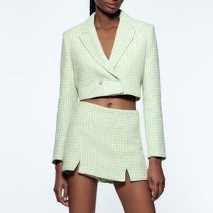 Zara Textured Skort